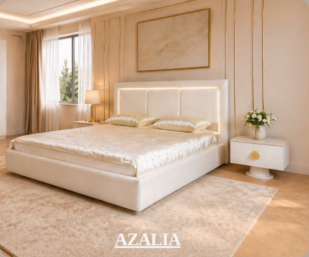 Двуспальная кровать «AZALIA» (Азалия)