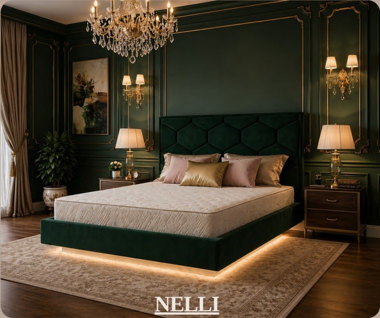 Двуспальная кровать «NELLI» (Нелли)